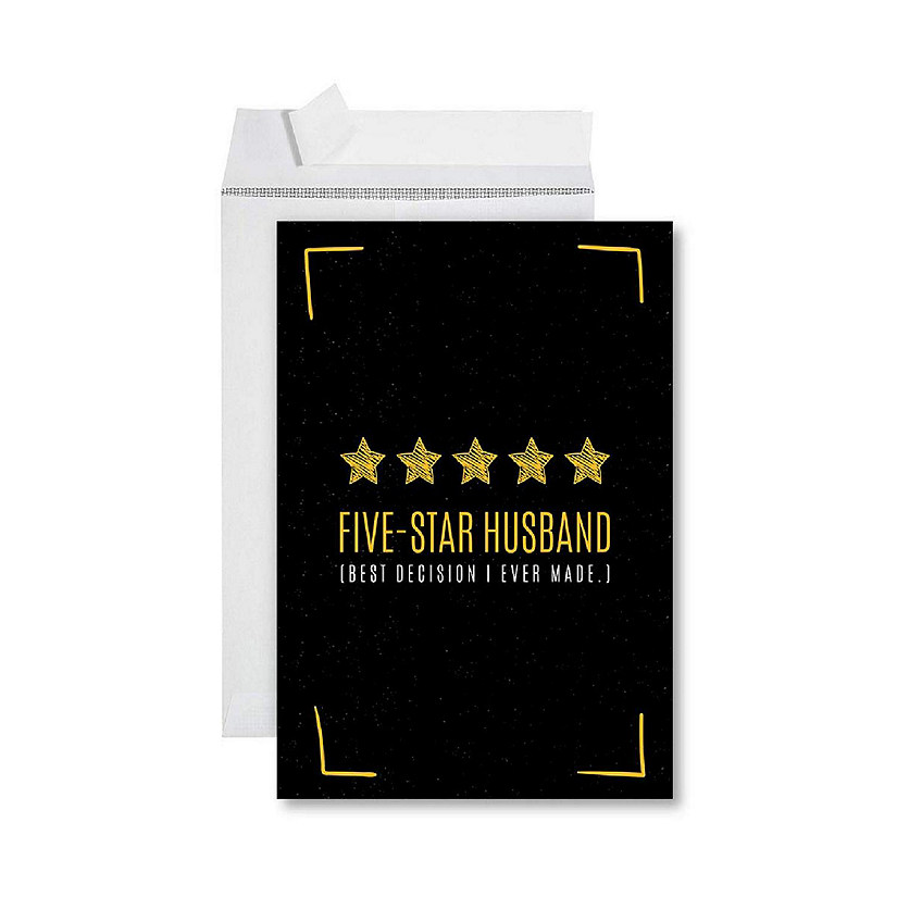 Five Star Husband Best Decision 8.5x11IN Image