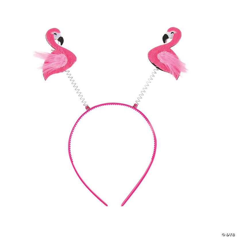 Flamingo Head Boppers - 12 Pc. Image