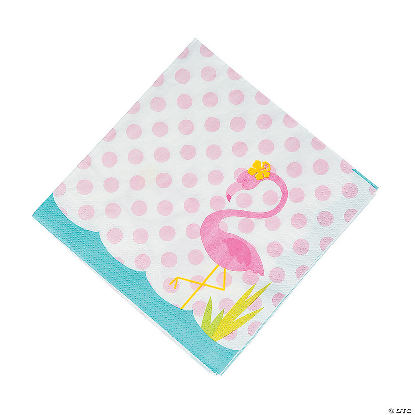 Flamingo Luncheon Napkins - 16 Pc. Image