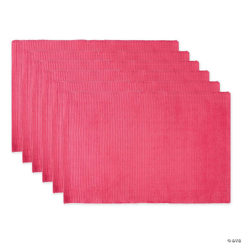 Flamingo Ribbed Placemat (Set Of 6) Image