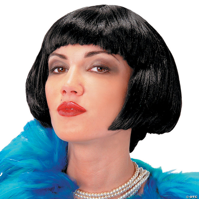 Flapper Black Wig | Oriental Trading