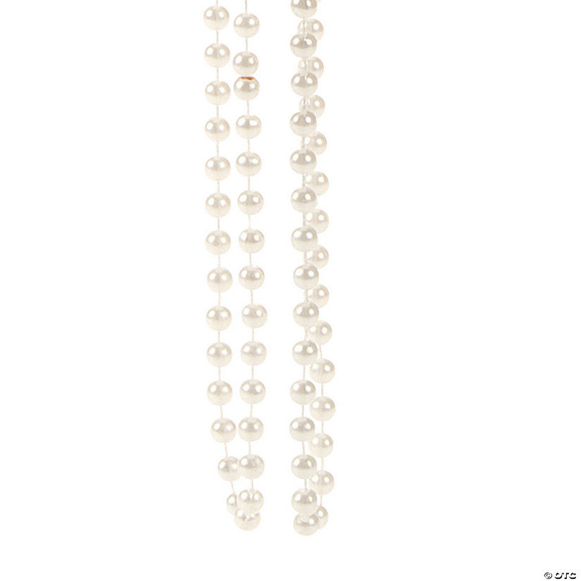 Flapper Style Faux Pearl Bead Necklaces | Oriental Trading