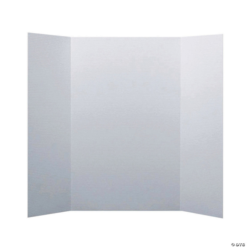 Flipside Corrugated Mini Project Board - 24 Pack of White - 15"x20" Image