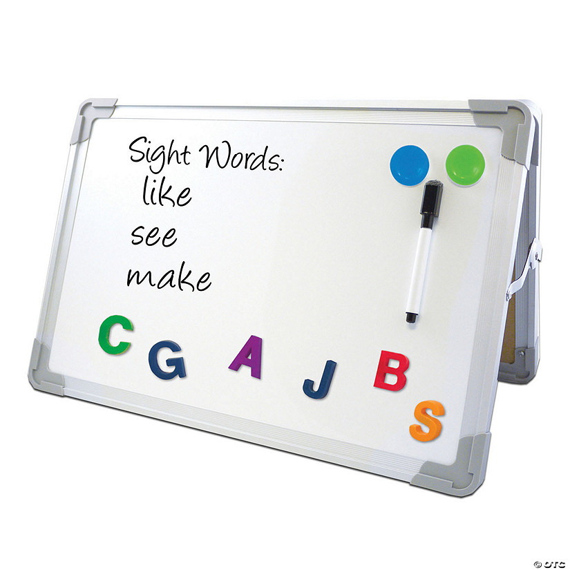 Flipside DryErase Desktop Easel Set Oriental Trading
