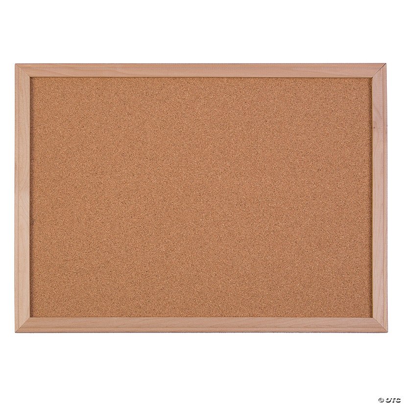 Flipside Wood Framed Cork Board, 18" x 24" Image
