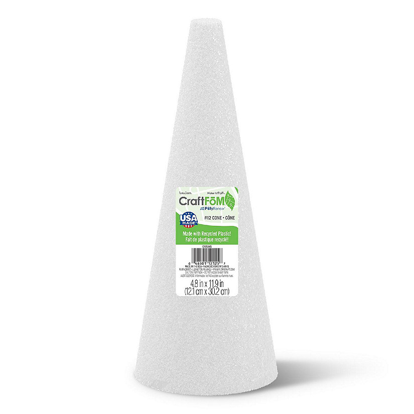 FloraCraft CraftFoM Cone-11.9"X4.8" Image