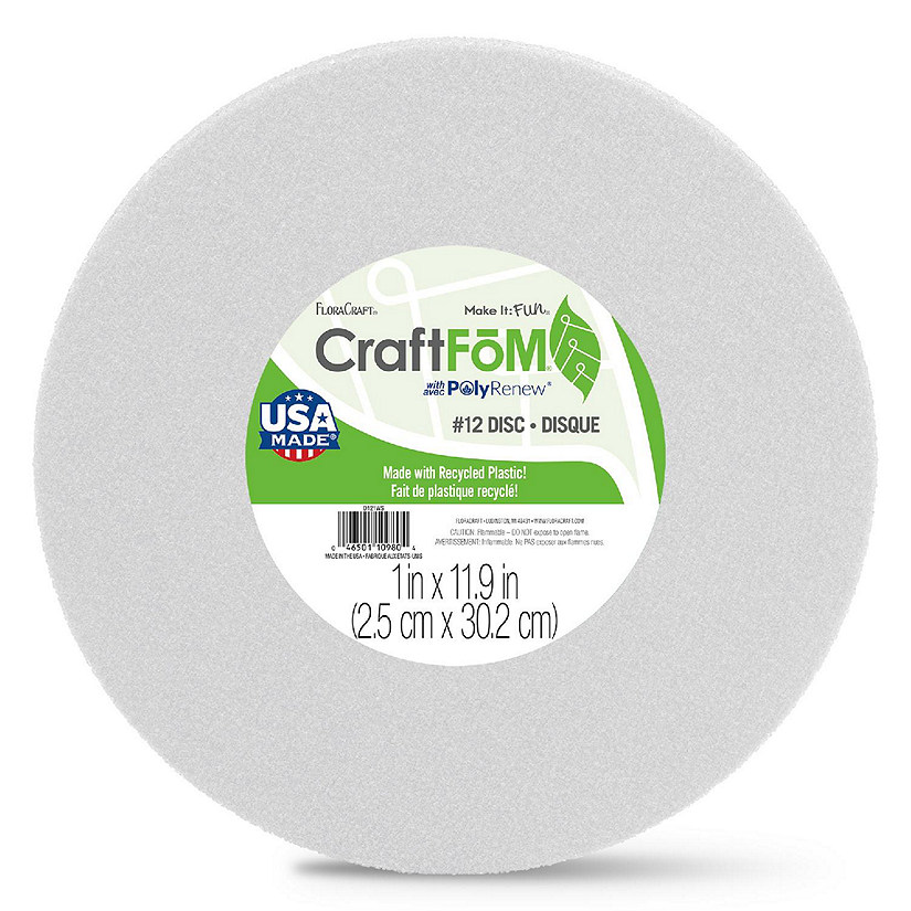 FloraCraft CraftFoM Disc-1"X11.9" Image