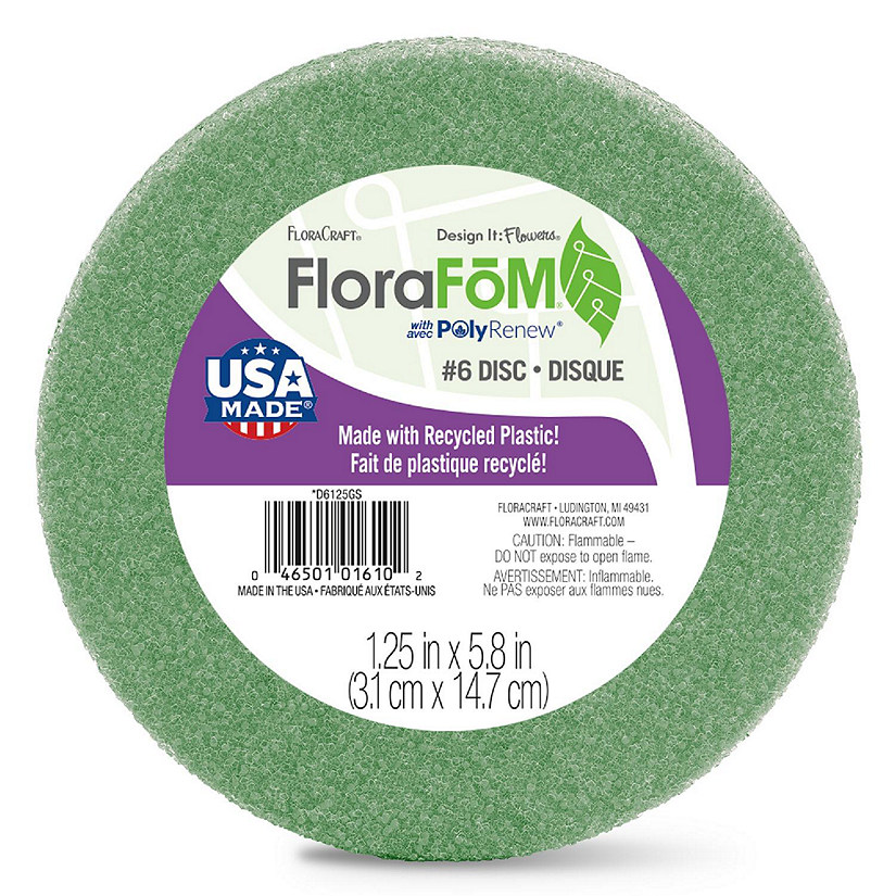 FloraCraft FloraFoM Disc -1.25"X5.8" Image