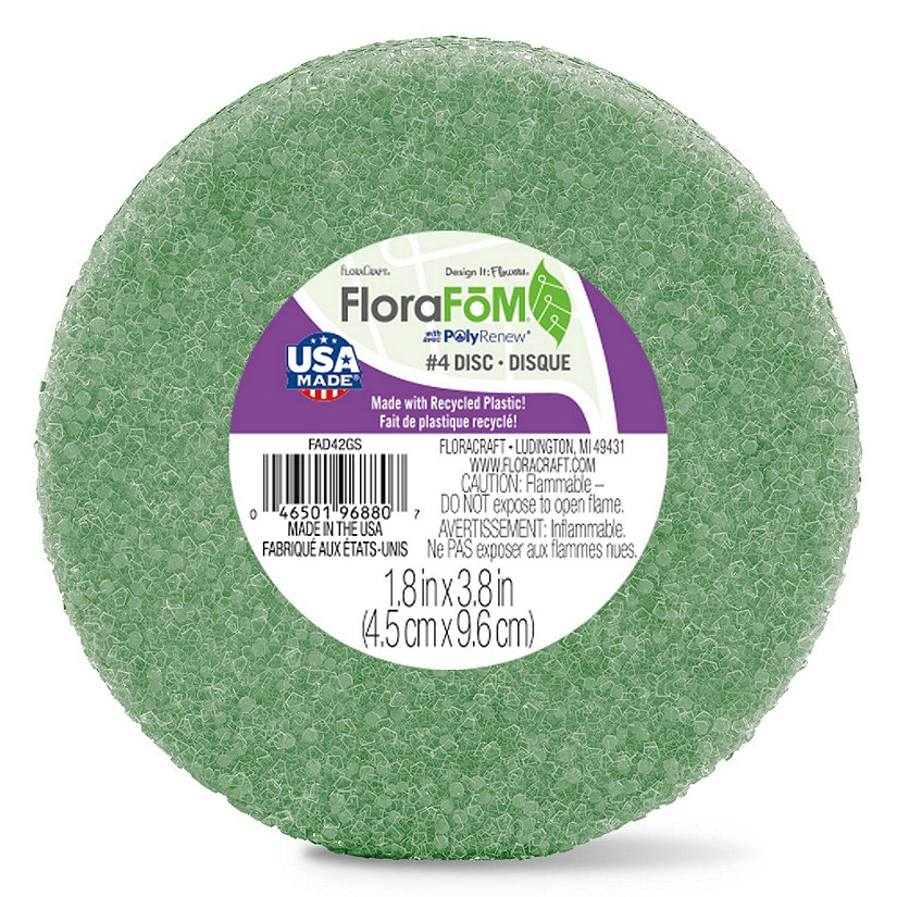 FloraCraft FloraFoM Disc-1.8&quot;X3.8&quot; Image