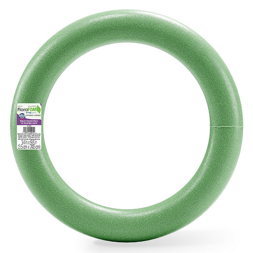 FloraCraft FloraFoM Extruded Wreath Bulk Pack-9.8"X1.4" Image