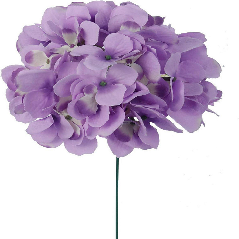 Floral Home Lavender 7" Hydrangea Heads 10pcs Image
