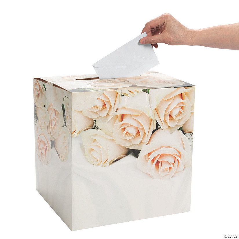 Floral Print Card Box Image