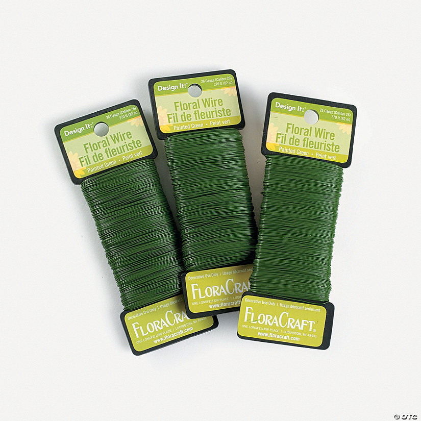 Floral Wire on Spools Image