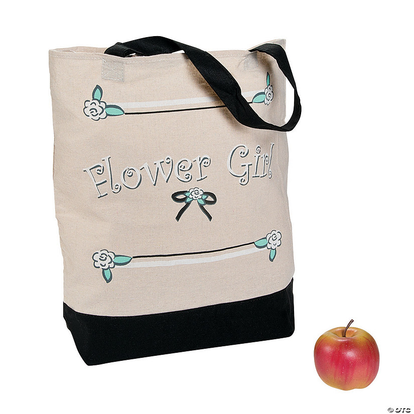 Flower Girl Tote Bag