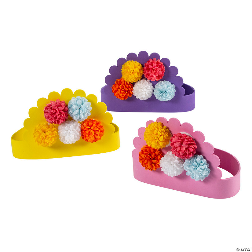 Flower Headband Craft Kit - Makes 6 Image