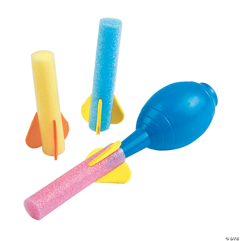 Foam Crush Rockets Oriental Trading