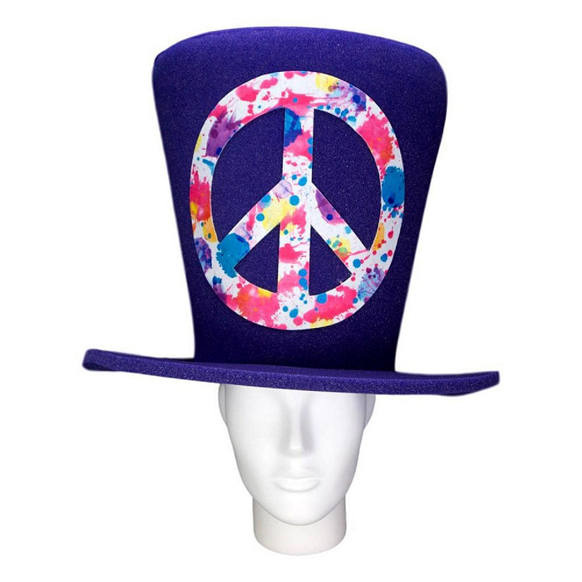 Foam Party Hats Peace Top Hat Photo Booth Prop Party Favors Halloween Crazy Hat Day Oriental Trading