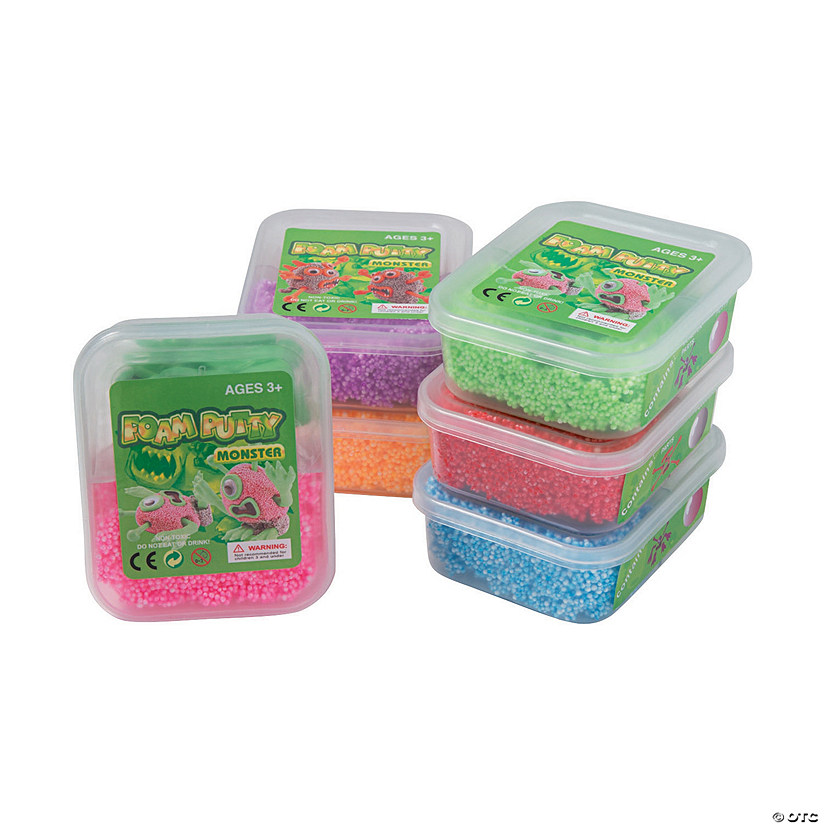 Foam Putty Monsters - 12 Pc. Image