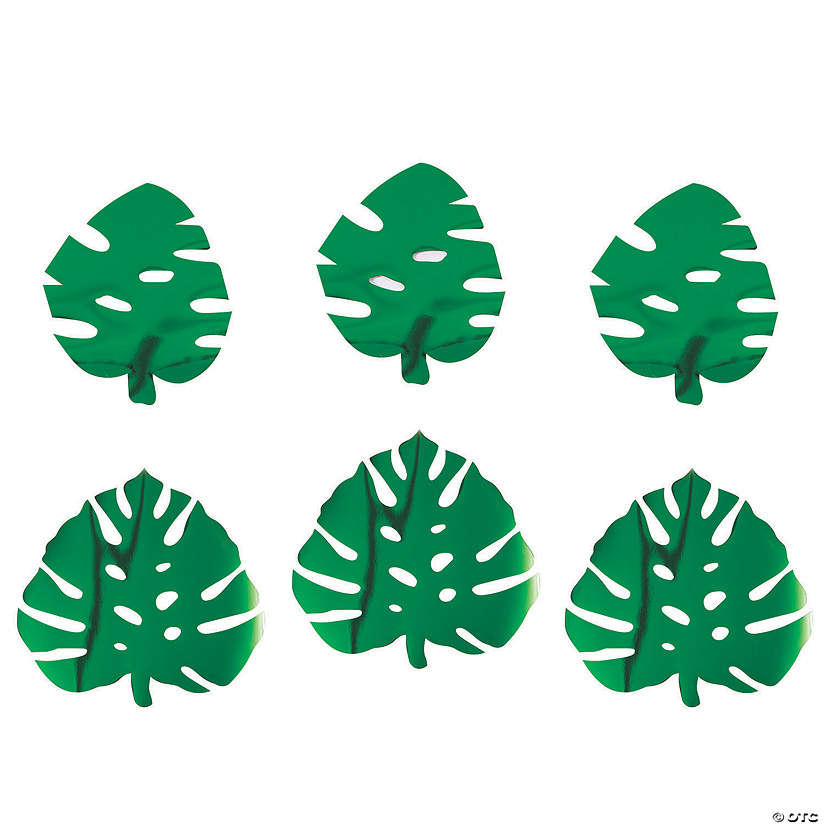 Foil Leaf Cutouts - 6 Pc. Image