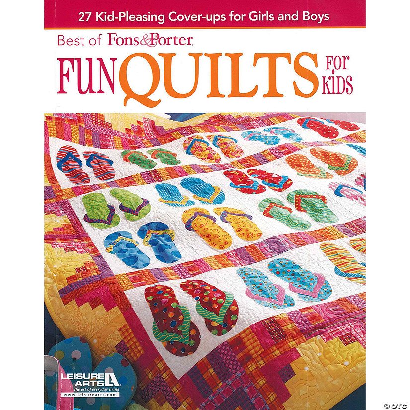 Fons & Porter Fun Quilts For Kids Book Image