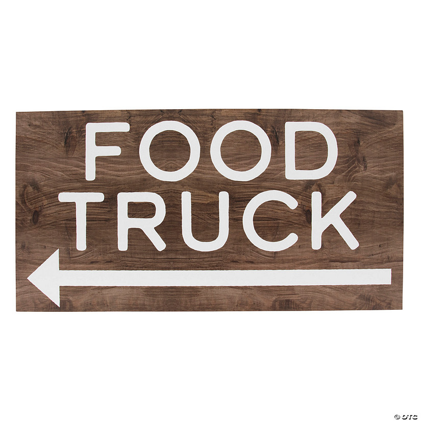 Food Truck Sign  Image