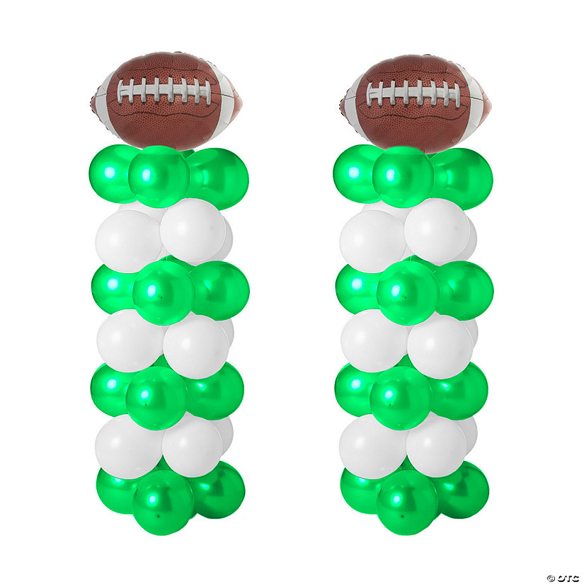 Football Balloon Columns Kit - 155 Pc. Image