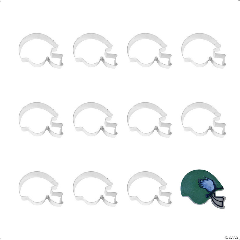 Football Helmet 4.5" Cookie Cutters Image