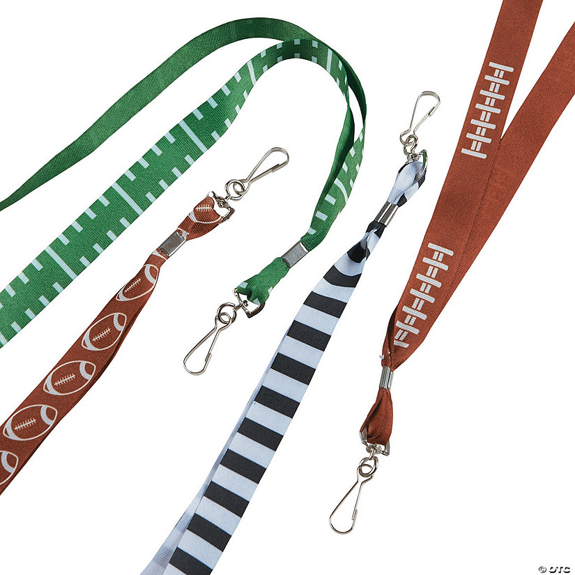 Football Lanyards Oriental Trading