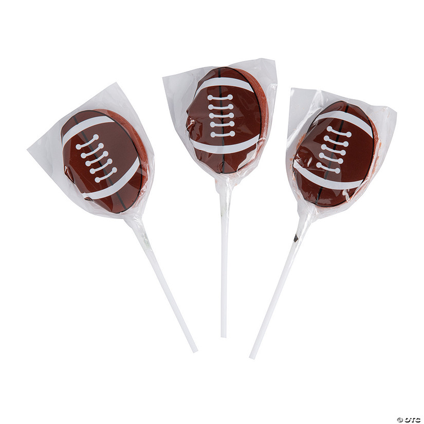 Football Lollipops - 12 Pc. Image