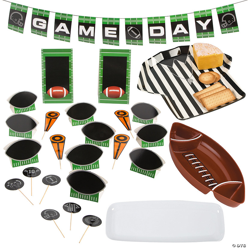 Football Party Buffet Kit - 28 Pc. Image