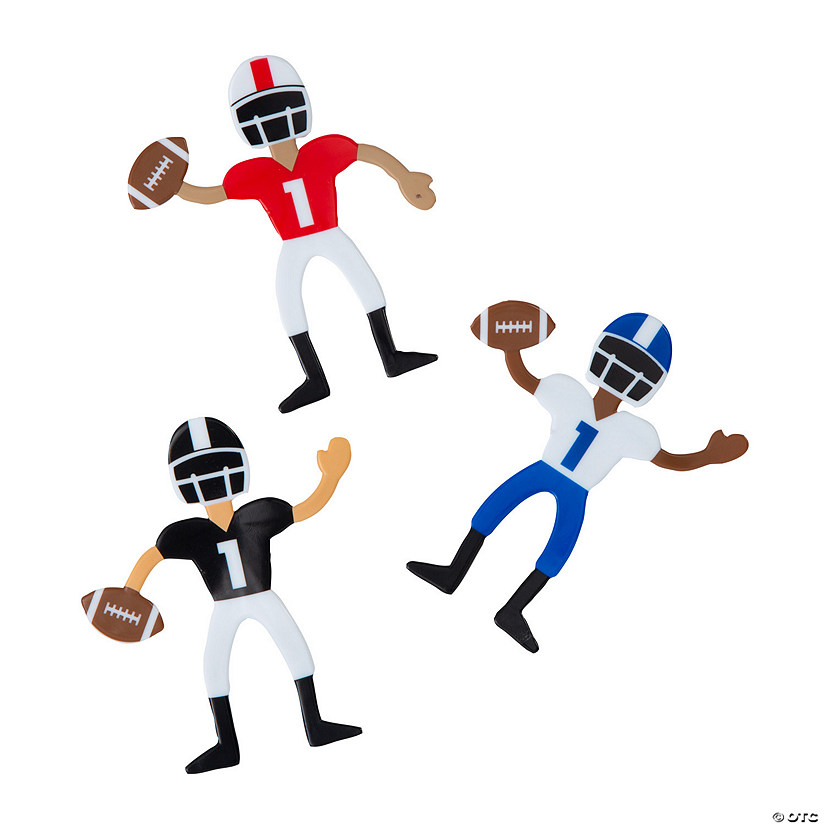 Football Player Bendables - 24 Pc. Image