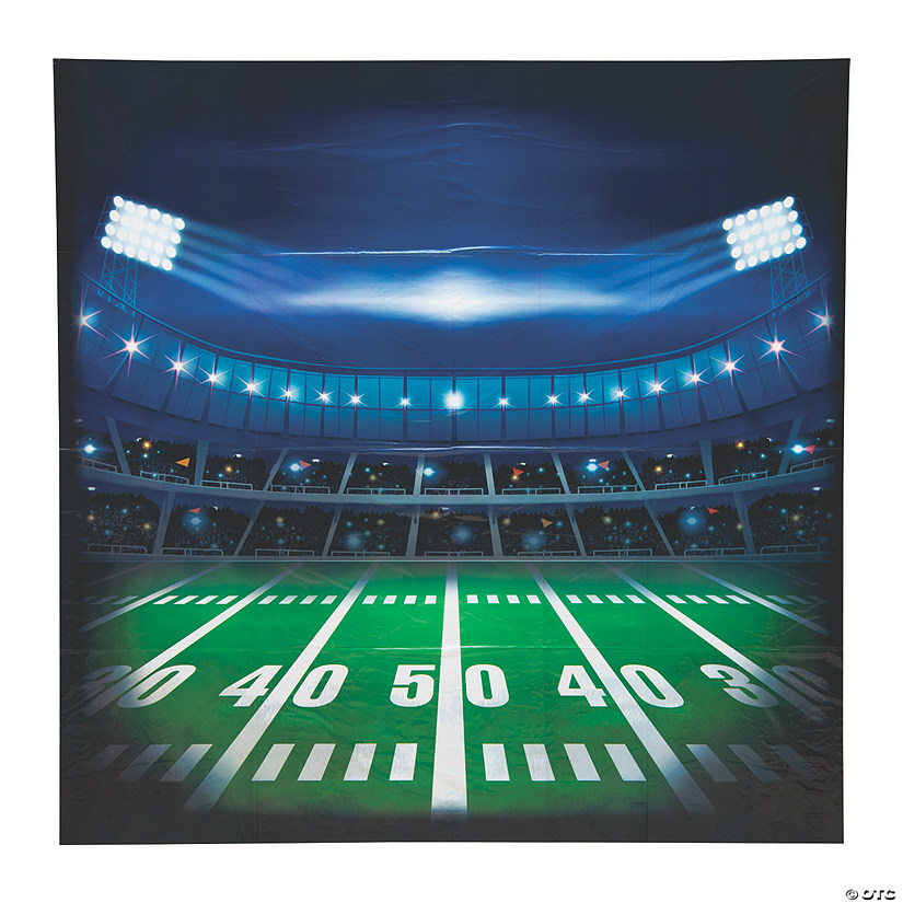 Football Stadium Backdrop Oriental Trading