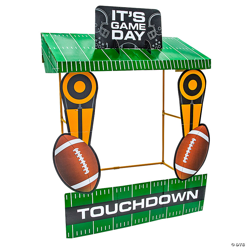 Football Tabletop Hut with Frame - 6 Pc. Image