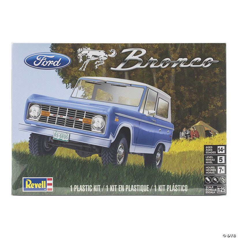 Ford Bronco Plastic Model Kit Image