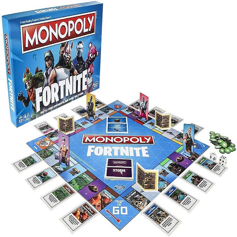 Fortnite edition Monopoly Board Game  2-7 Players Image