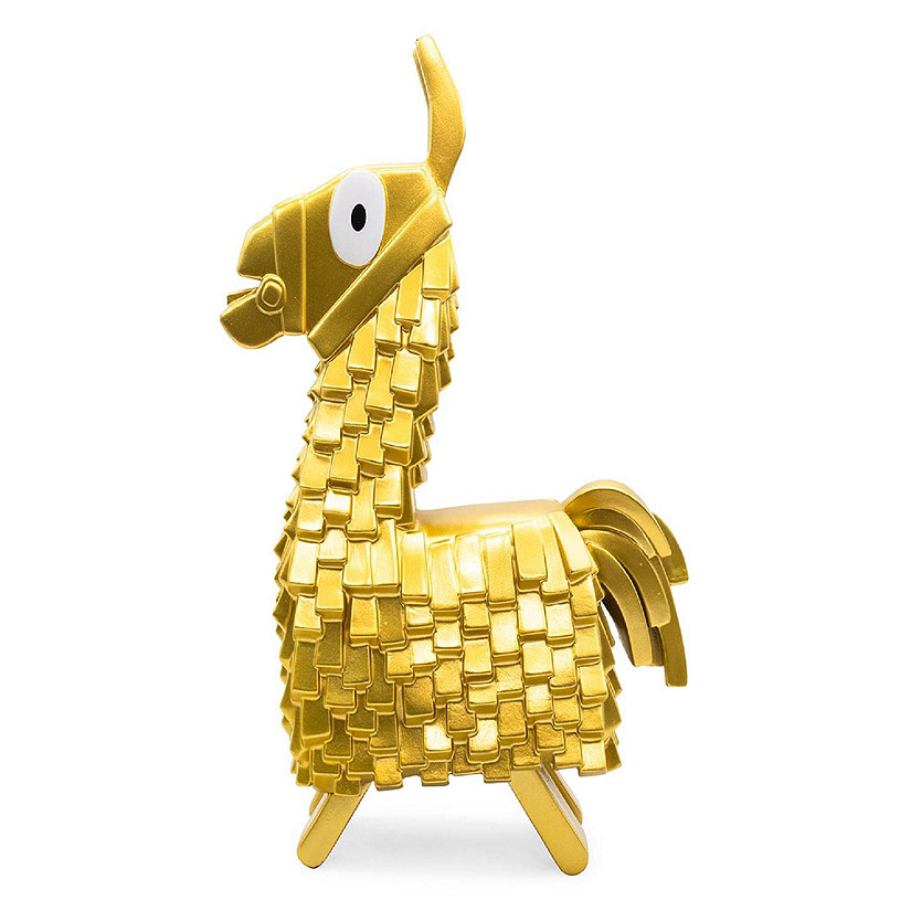 Fortnite Gold Loot Llama Figural Holiday Tree Topper Decoration Image