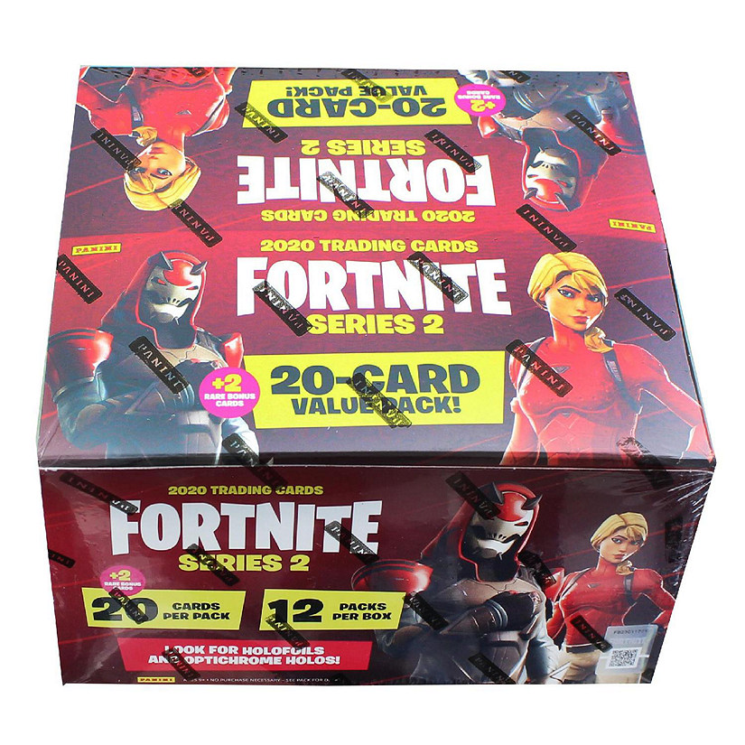 Fortnite Series 2 Trading Cards Fat Pack Box  12 Packs Image