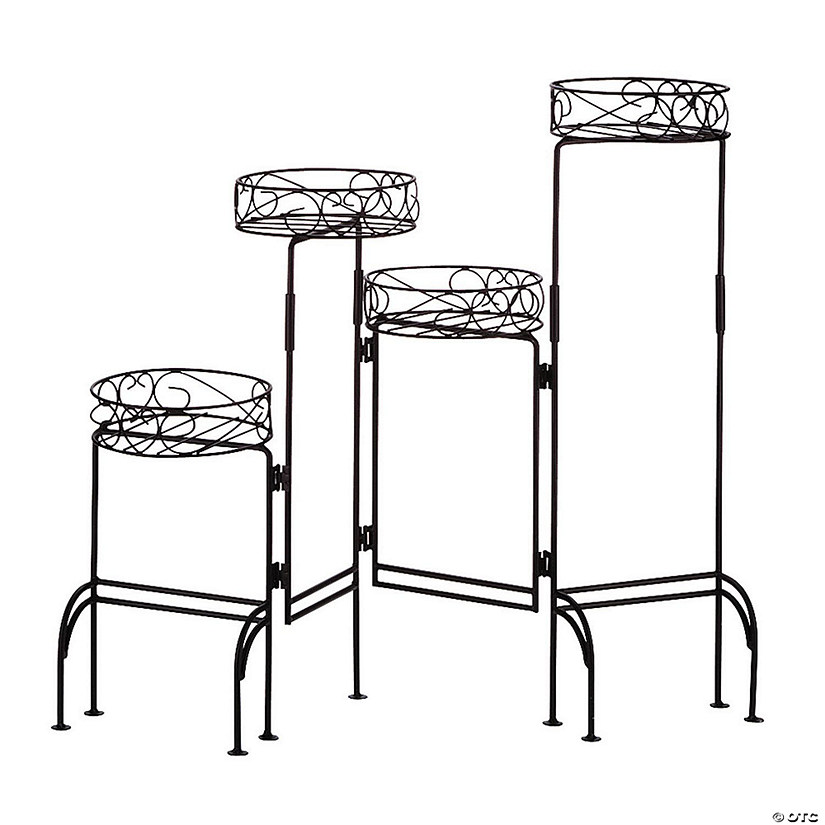 Four-Tier Plant Stand Screen 9X6.5X24.75" Image