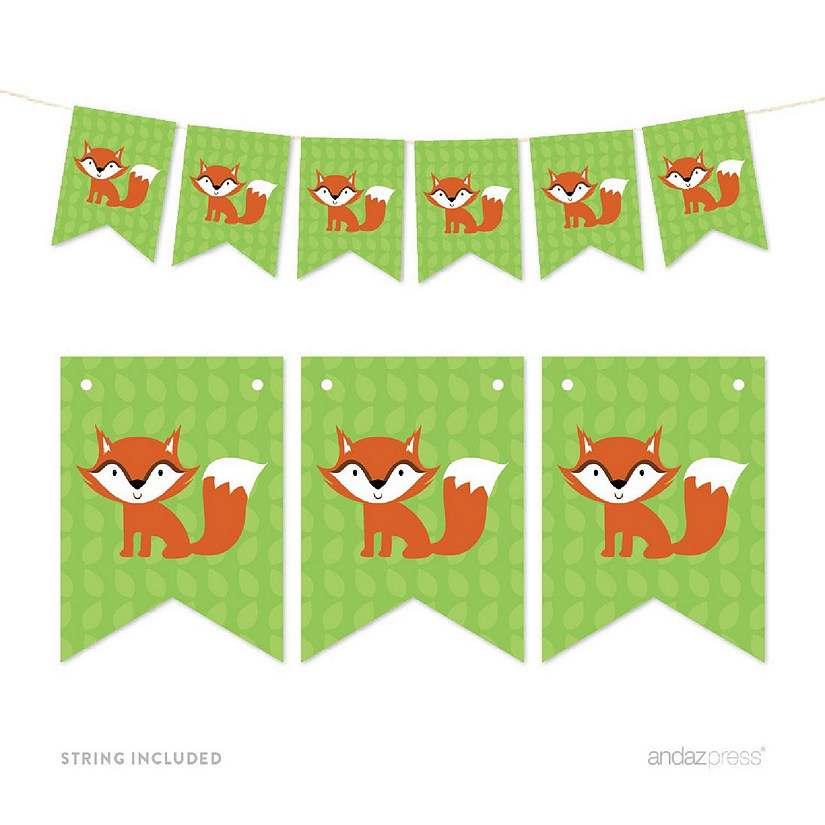 Fox Banner - 4 x 5.5 Inch Image