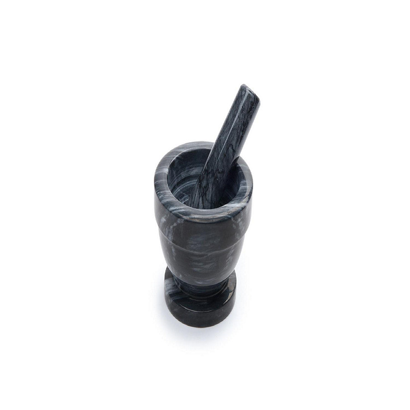Fox Run - Blk Mrbl Mortar And Pestle 4In Image