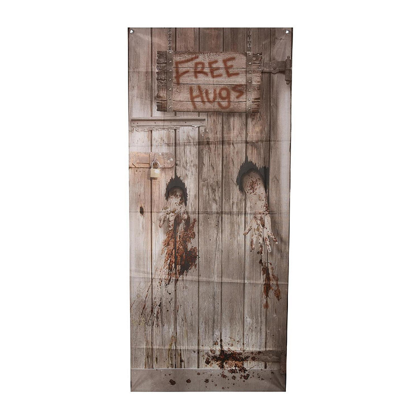 Free Hugs 71 Inch Halloween Door Curtain Decor Image