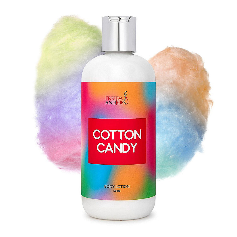 Freida and Joe Cotton Candy Firming Fragrance Body Lotion in 10oz Bottle Image