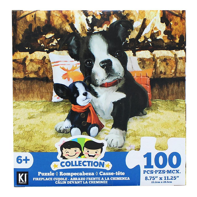 French Bulldogs 100 Piece Juvenile Collection Jigsaw Puzzle Image