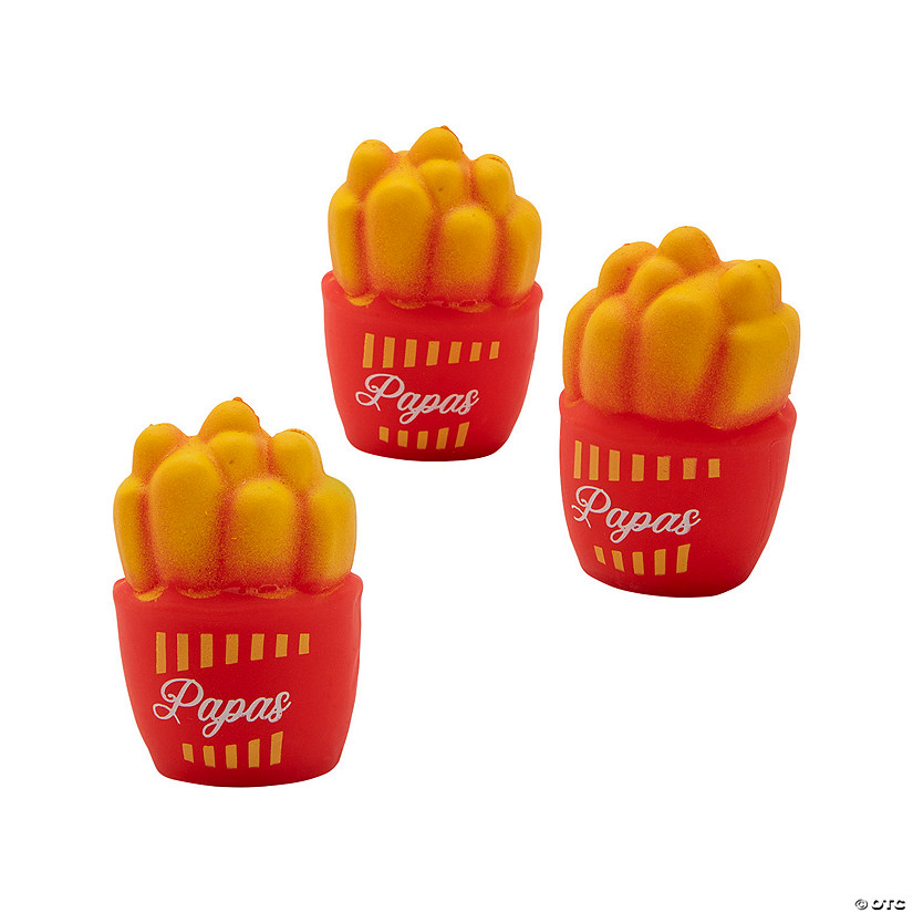 French Fries Slow-Rising Squishies - 12 Pc. Image