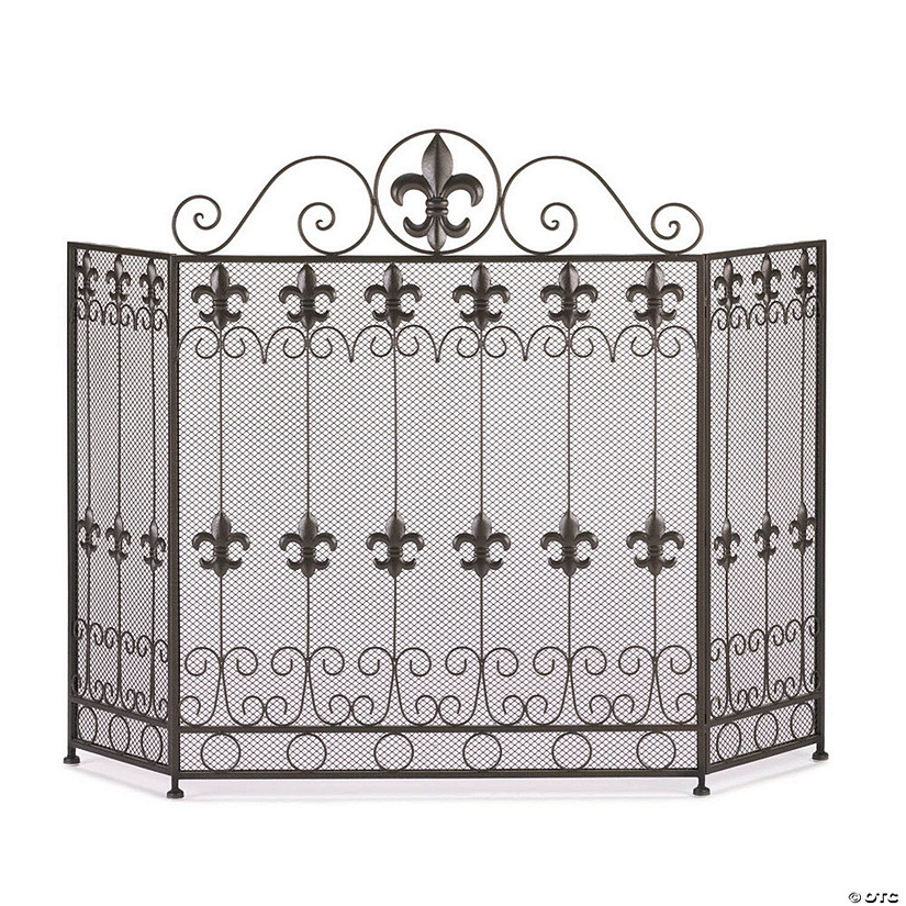French Revival Fireplace Screen Image