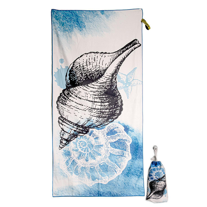 Fresh off the boat BeachTech 30"x60" sustainable beach towel Image