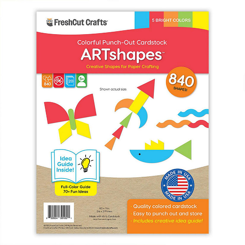 FreshCut Crafts Bright ARTshapes Image