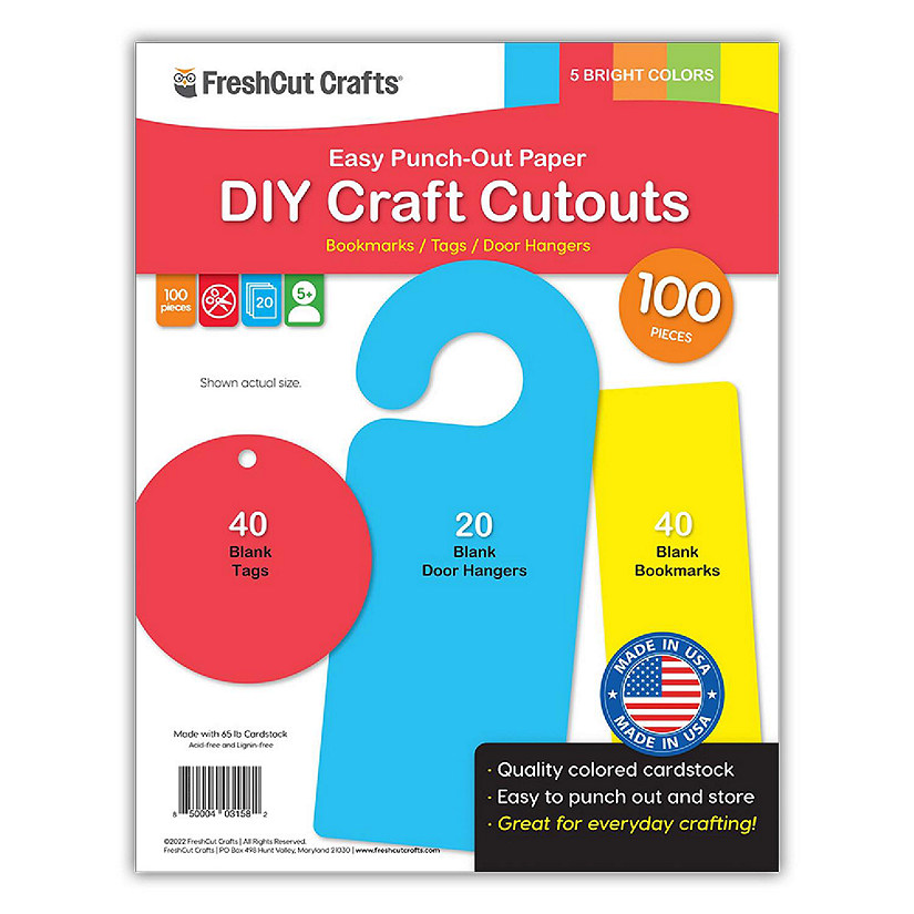 FreshCut Crafts Bright DIY Crafting Essentials Cutouts Image