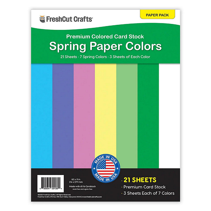 FreshCut Crafts Spring Cardstock Paper Image