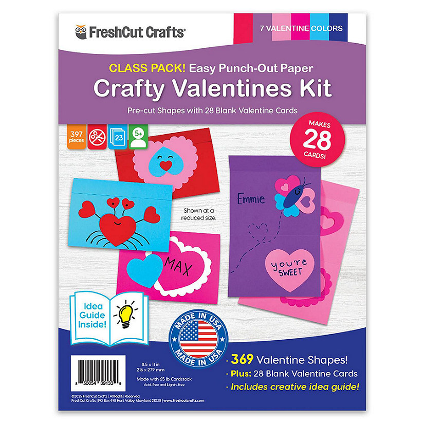 FreshCut Crafts Valentine Craft Kit Image